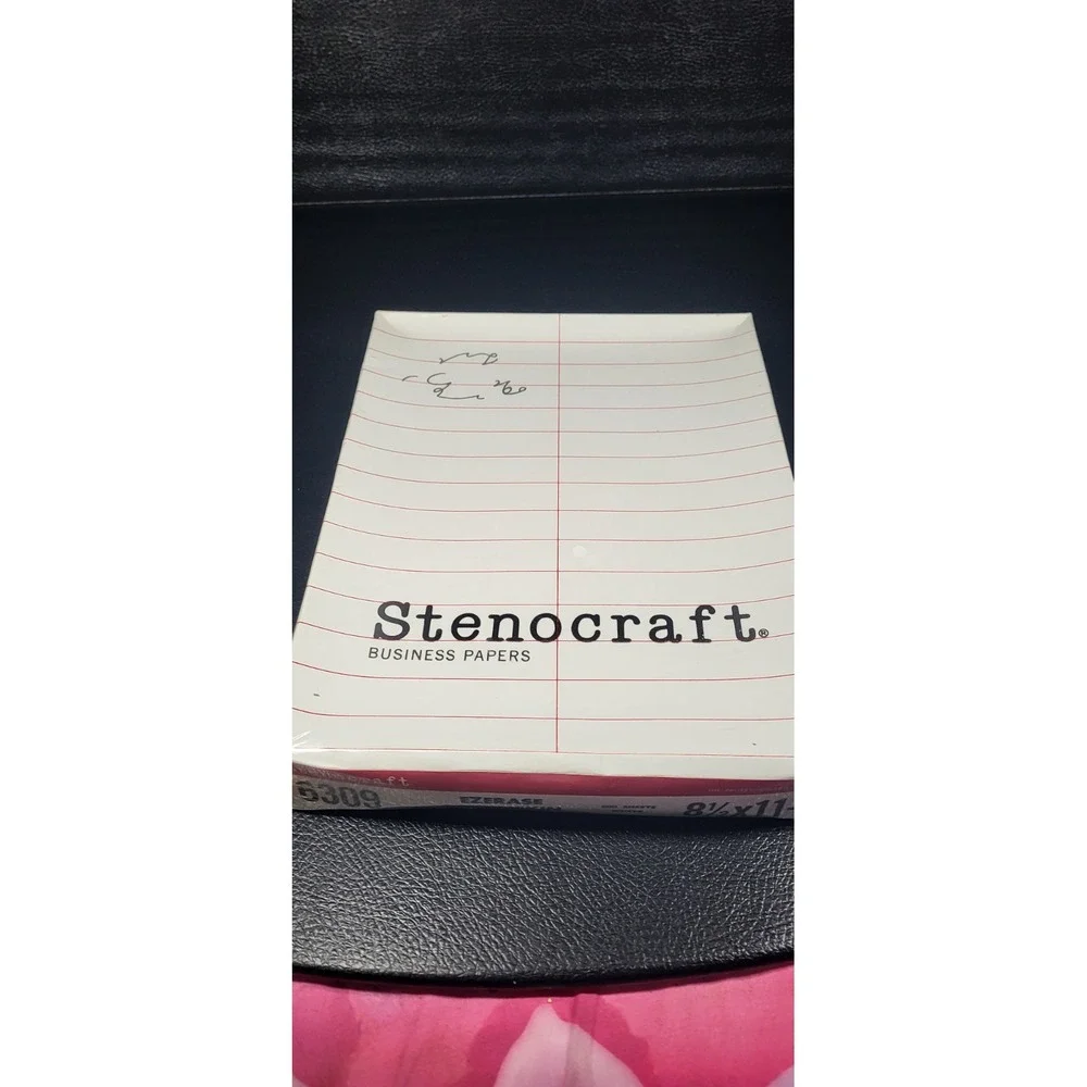 Stenocraft Ezerase OnionSkin 25% Cotton White Cockle Finish 6309 500 Sheets